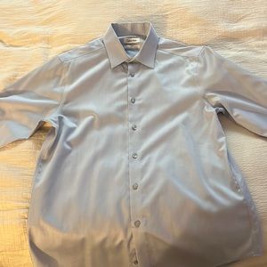 Calvin Klein Mens Large light blue shirt.